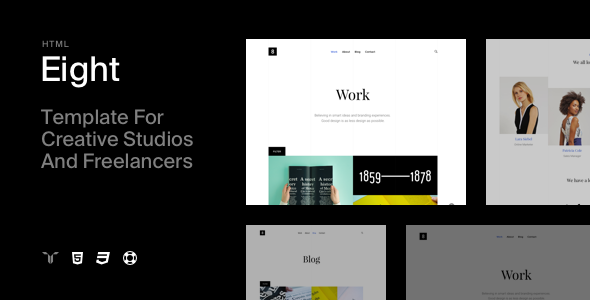 Eight - Responsive Portfolio HTML5 Template