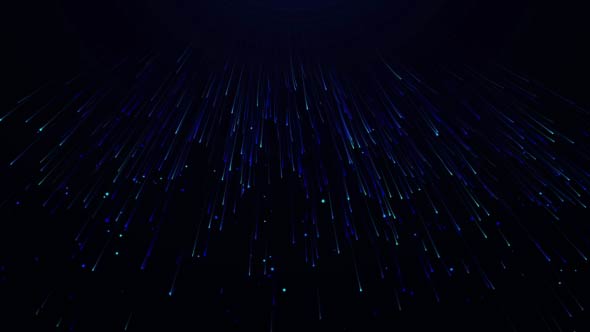 Blue Particles Background