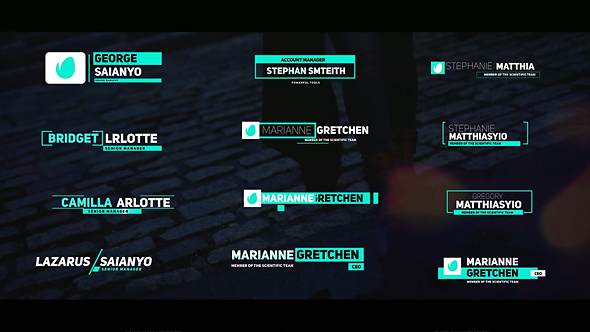 Modern Lower Third alt