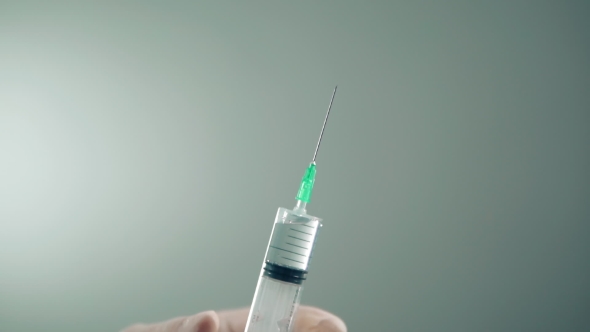 Syringe for Injection of Medical Preparations