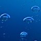 Jellyfish Looking Bubbles Underwater - VideoHive Item for Sale