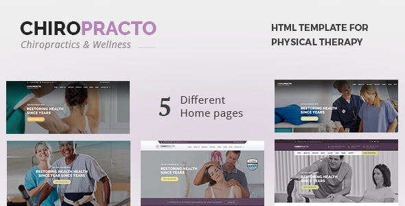 Chiropracto - Physical Therapy HTML Template