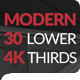 Modern 4K Lower Thirds - VideoHive Item for Sale