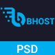 Bhost - Hosting PSD Template - ThemeForest Item for Sale