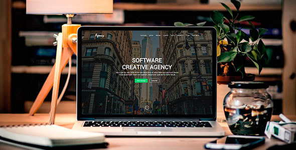 Agency – Creative Landing Page
