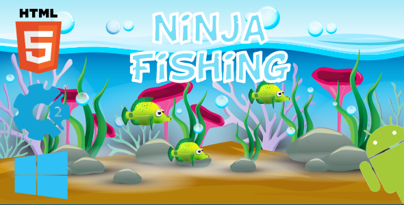 Ninja Fishing - HTML5 Game