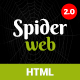 Spiderweb - Personal Portfolio Template - ThemeForest Item for Sale