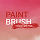 Paint Brush Transitions Pack/ Colorful Mood/ Stylish Visualization/ Watercolor Drawing/ Paper Effect - VideoHive Item for Sale