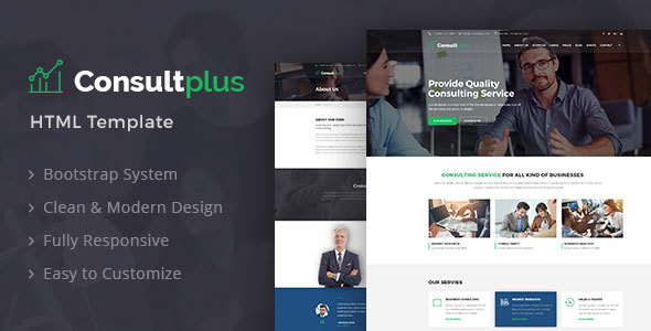 Consultplus - Business Consulting HTML Template
