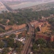 Red fort (Lal Qila) in Delhi, India, 4k aerial drone footage - VideoHive Item for Sale