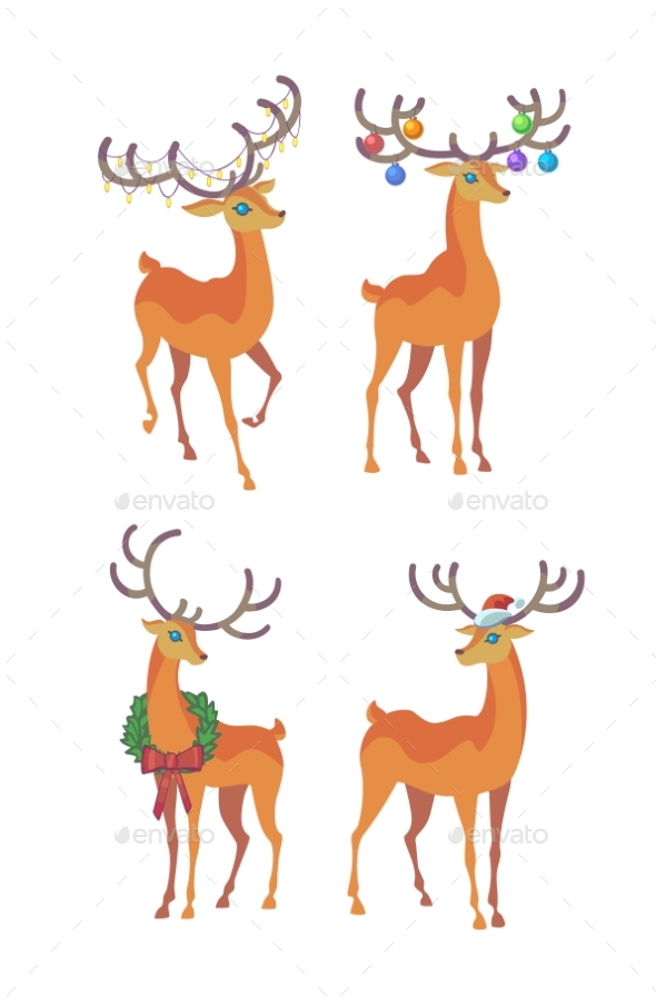 Reindeer Christmas Icon