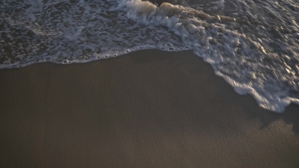 Wave in Sunset.