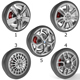 Wheels Collection 2 (5 Models) - 3DOcean Item for Sale