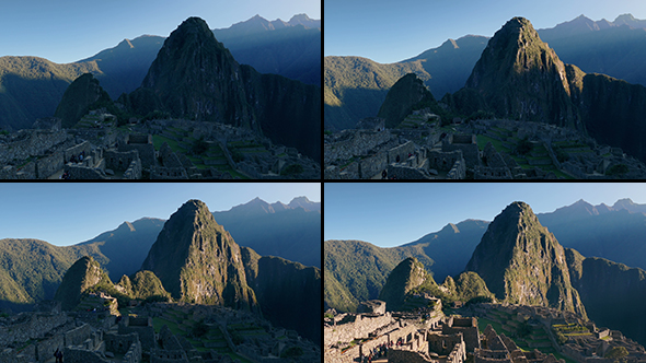 Timelapse Sunrise At Machu Picchu Ancient Ruins
