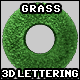 3D Furry Grass Lettering - GraphicRiver Item for Sale
