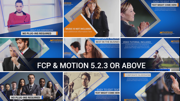 Corporate Presentation For FCP X & Apple Motion