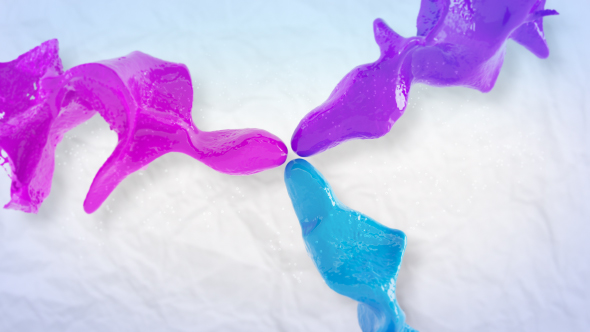 Combining Liquid Logo Reveal