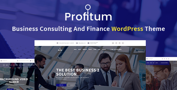 Profitum - Business WordPress Theme