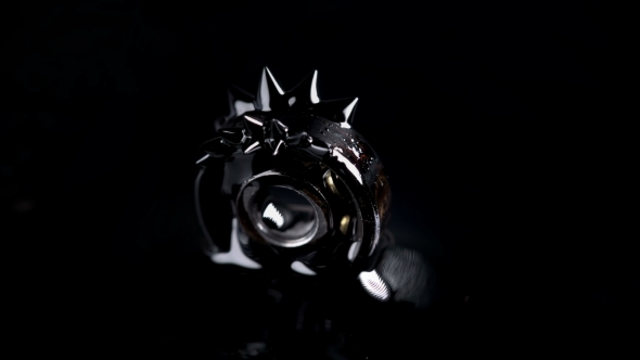 Ferromagnetic Fluid Creates Amazing Drawings in a Magnetic Field alt