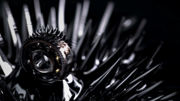 Ferromagnetic Fluid Creates Amazing Drawings in a Magnetic Field alt