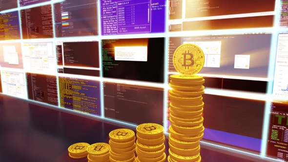 Mining Bitcoins with Moving Camera, Red alt