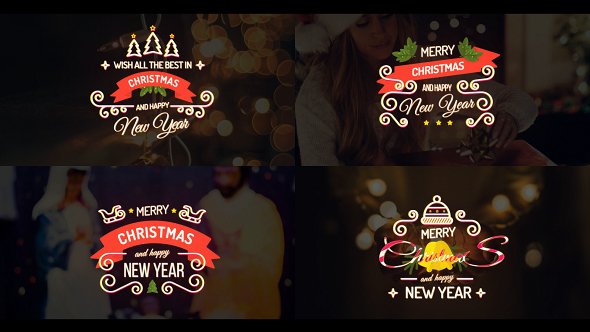 Merry Christmas Titles alt