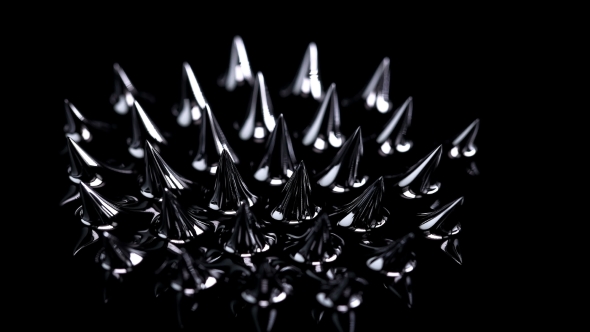 Ferromagnetic Fluid Creates Amazing Drawings in a Magnetic Field alt