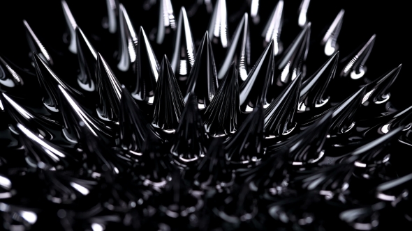 Ferromagnetic Fluid Creates Amazing Drawings in a Magnetic Field alt