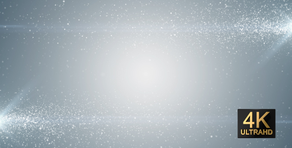 White Particles Background