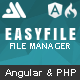 EasyFile - AngularJS & CodeIgniter File Manager - CodeCanyon Item for Sale