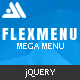 FlexMenu - jQuery Mega Menu for Bootstrap - CodeCanyon Item for Sale