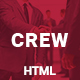Crew — Business, Corporate Portfolio & Blog HTML Template - ThemeForest Item for Sale