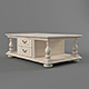 White coffee table - 3DOcean Item for Sale