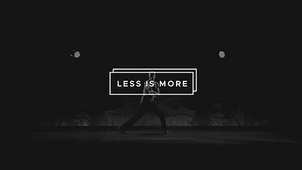 Pure Black / Minimal Art Titles alt