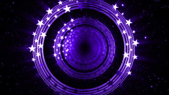 3D Purple Stars alt