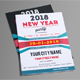 A4 New Year Party Flyer  #01 - GraphicRiver Item for Sale