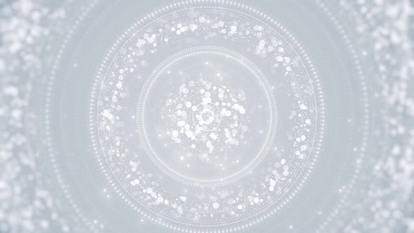 White Circles and Particles