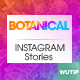 10 InstagramStories -Botanical - GraphicRiver Item for Sale