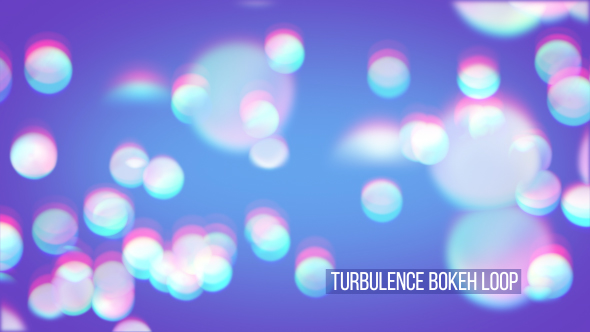 Turbulence Bokeh Loop Overlay And Background alt
