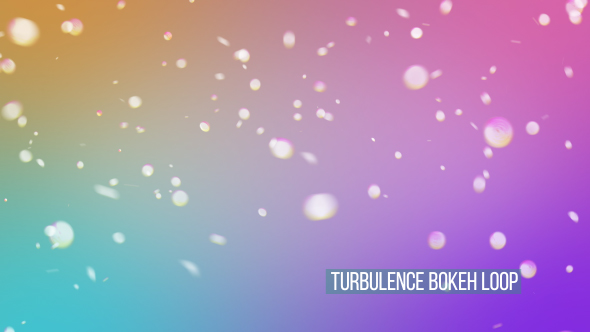 Turbulence Bokeh Loop Overlay And Background V4 alt