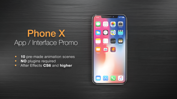 Phone X App Promo