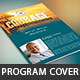 Church Conference Program Cover Template - GraphicRiver Item for Sale