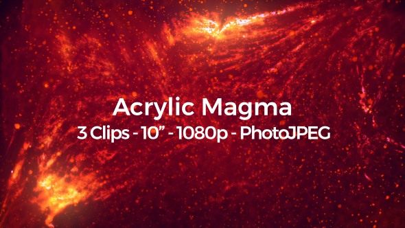 Acrylic Magma Background