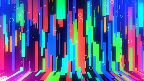 Colorful Stripes Loop Background alt