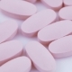Oval Pink Tablets on Plate - VideoHive Item for Sale