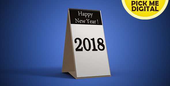 Happy New Year Calendar alt
