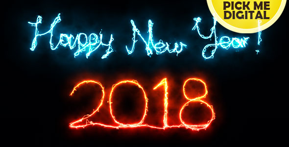 Happy New Year 2018 Electric Letters alt