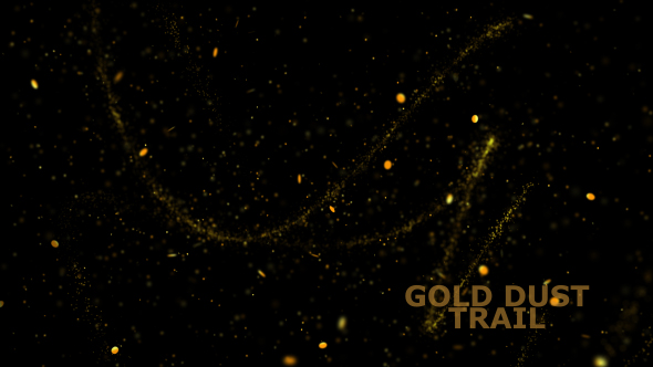 Gold Dust Particles Overlay V4 alt