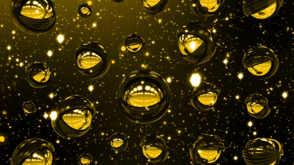 Falling Yellow Spheres alt