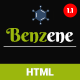 Benzene - Personal Portfolio Template - ThemeForest Item for Sale